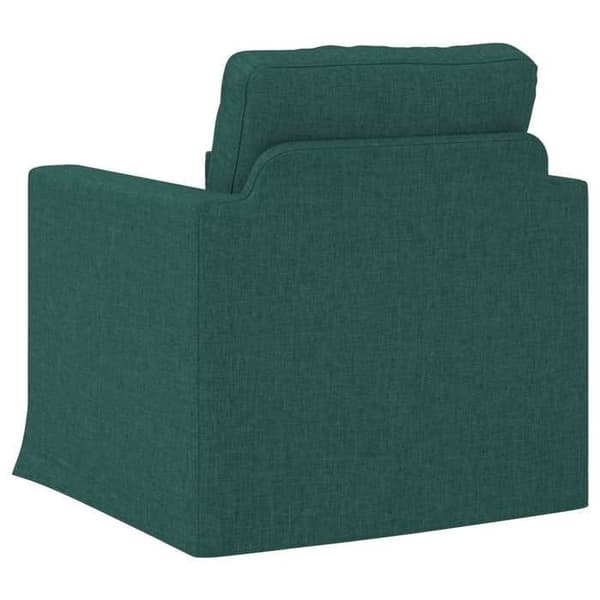 Mörkgrön Soffa 78 x 78 x 80 cm Metall