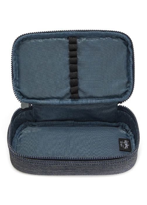 Pencilcase - KIPLING - 50 Pens Pennfodral M - Blå - Dragkedja - 9 elastiska slingor