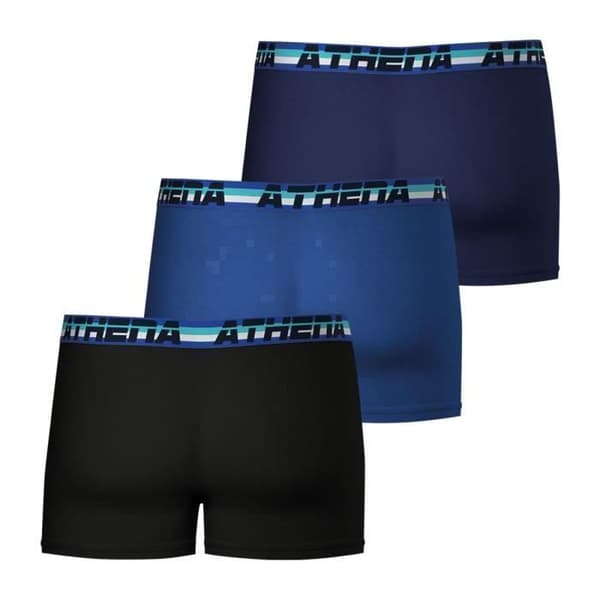 Set med 3 boxershorts herr 720 Stretch Bomull Athena