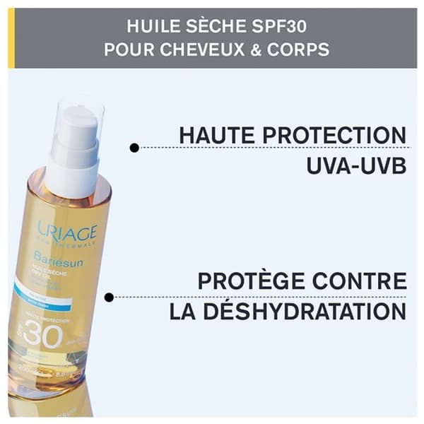 Uriage Bariésun Torrsololja SPF30 200ml