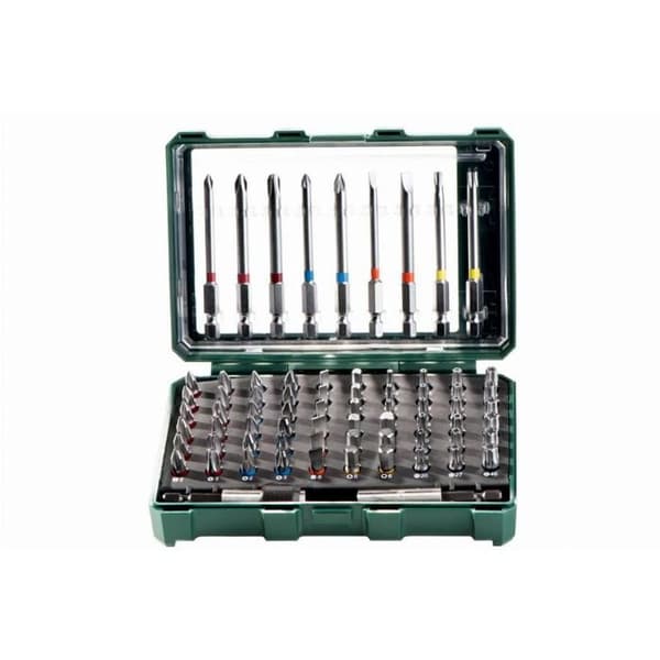 Skruvbox - Metabo - Bit-Box 'SP' - 71 delar - Kromvanadium stål - Längd 25/75 mm
