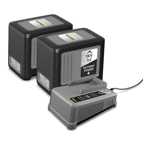Kit Batterier + laddare KÄRCHER - 2 * 36 V/6