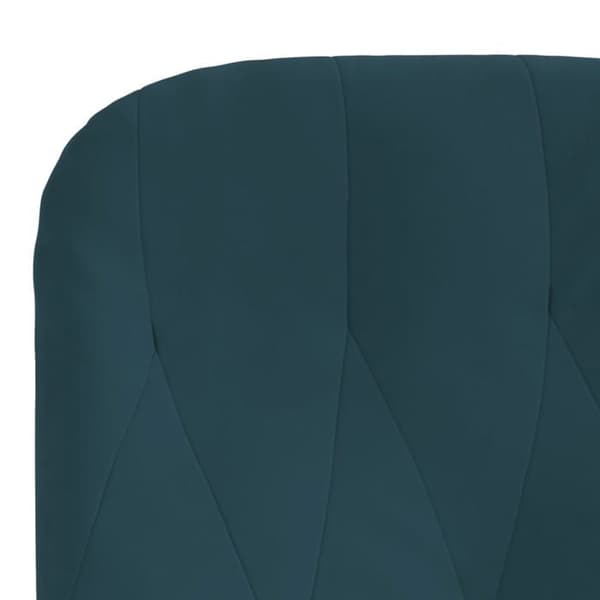 vidaXL avkopplingsstol Blue Velvet 341204