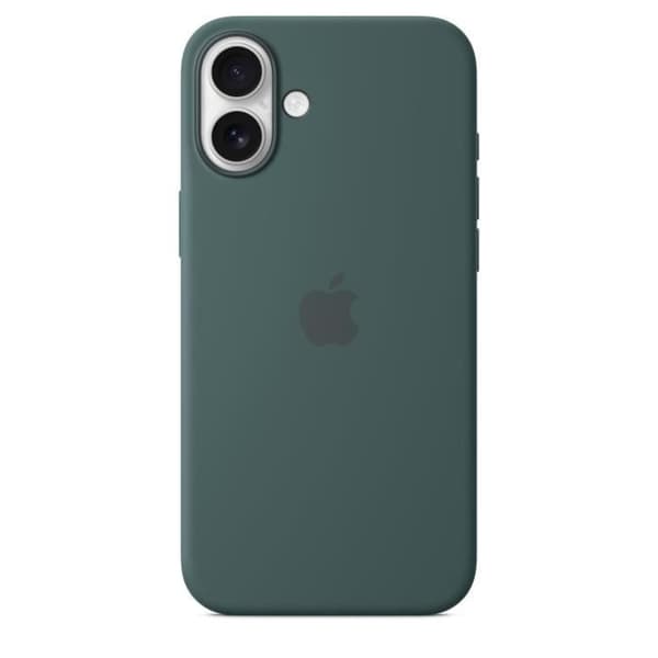 APPLE iPhone 16 Plus - Silikonskal med MagSafe - Sjögrön