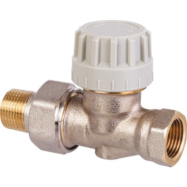 Termostatisk rak radiatorventil - F 1/2 - Senso - Comap