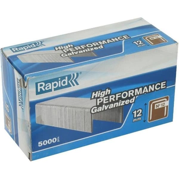 Agrafer n°12 Rapid Agraf Höjd.12mm 5000 agrafer