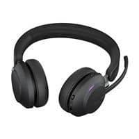 Mikroheadset - JABRA - Evolve2 65 MS Stereo - Bluetooth - USB-C - Över-örat - Svart