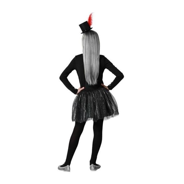 Flicka Skelett Dräkt Glittrande