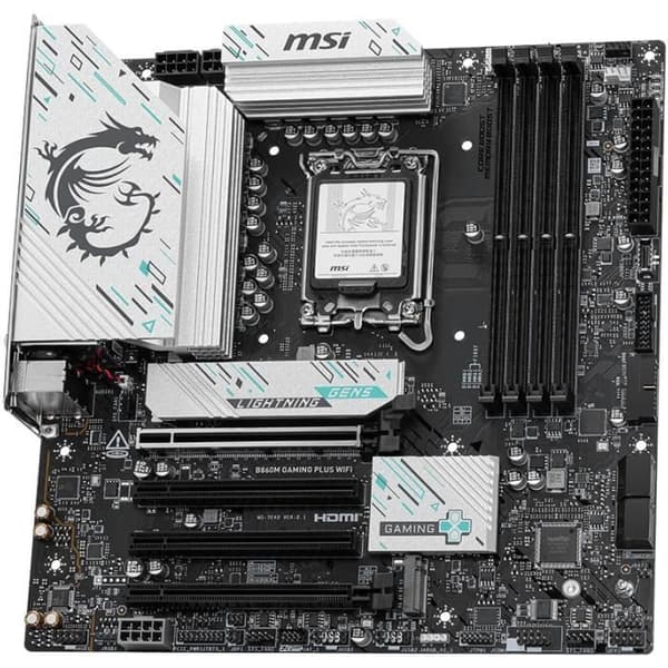 Moderkort - MSI - B860M GAMING PLUS WIFI l B860 LGA 1851 (Socket V1) micro ATX