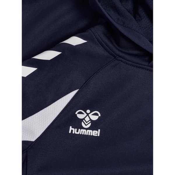 Huvtröja barn Hummel Core 2.0 - marin/vit