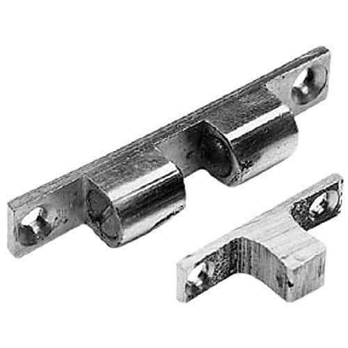 Bulk Hardware 2-pack dubbelkullade kromade lås 50 mm - BH01597