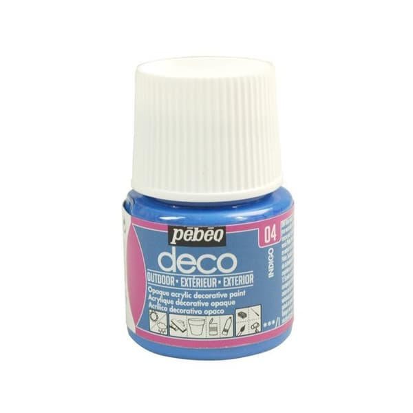 Multi-Surface Exteriör Akrylfärg - Indigo - 45ml