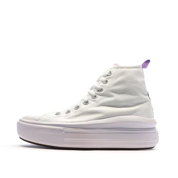 Baskets - CONVERSE - Chuck Taylor All Star Move - Vit - Plattform - Unisex