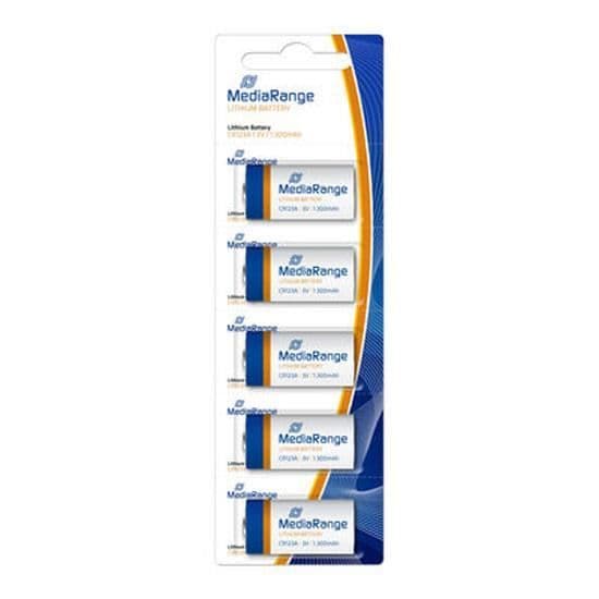 MEDIARANGE CR123A litiumbatterier - 3V - Paket om 5