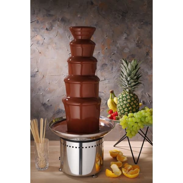 Chokladfontän - 5 Nivåer - Rostfritt Stål - Hendi