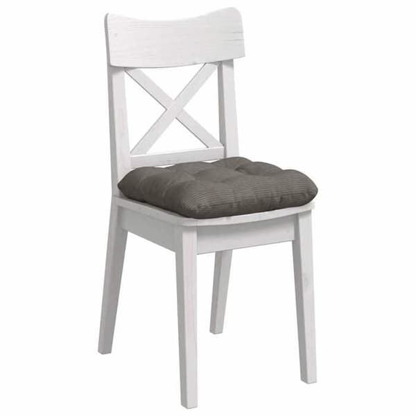 vidaXL Sittkuddar 4 st Ljusgrå 45 x 45 cm 42015138