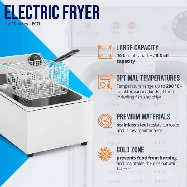 Elektrisk fritös RCEF-10EY-EC