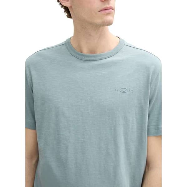 T-shirt i bomull med rund hals
