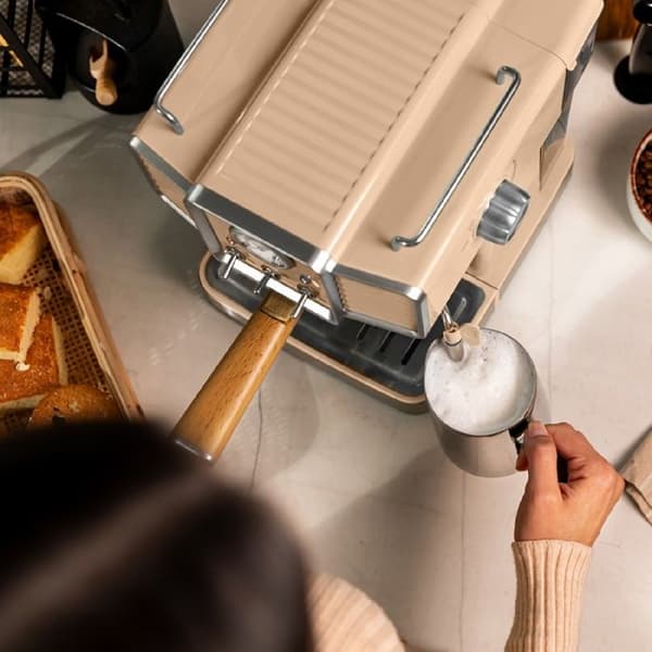 Cecotec Espressomaskin Power Espresso 20 Traditionell Beige Ljus