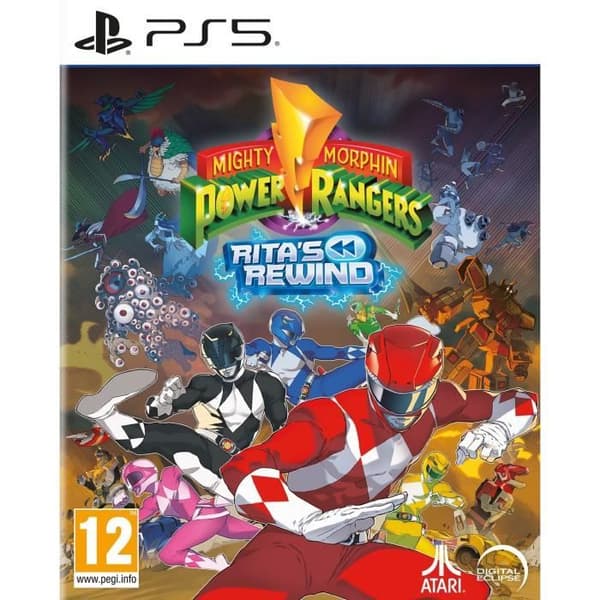 Mighty Morphin Power Rangers Ritas Återblick - Spel PS5