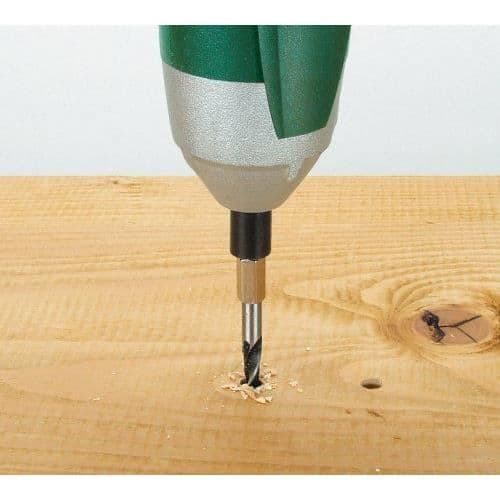 Skogssåg - WOLFCRAFT - 6 sidor - Diameter 4 mm - Stål - 1 styck