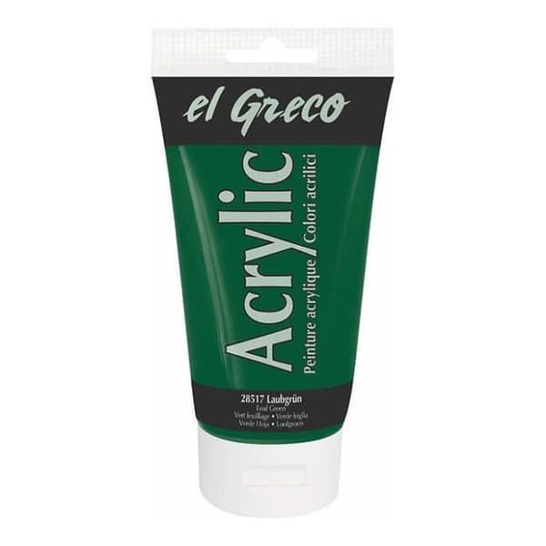 Akrylfärg El Greco 150 ml Grön lövverk