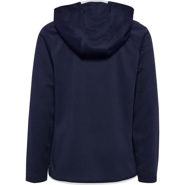 Huvtröja barn Hummel Core 2.0 - marin/vit