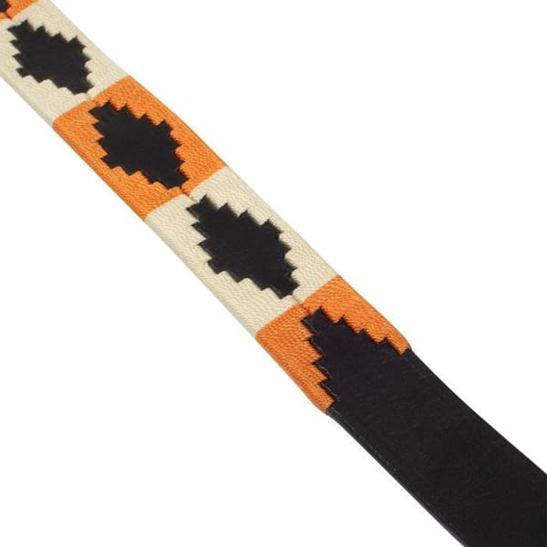 Läderbälte med Equestro Navajo dekorationer - 75 cm