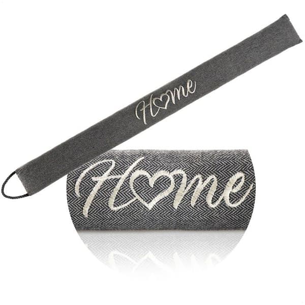 Dörrstopp - COM-FOUR - CF17669 - 90 x 9 cm - Grå - Polyester/sand