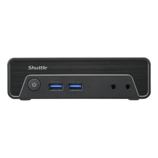 Barebone Shuttle NE10N - Intel N100 - Utan Fläkt - UHD 4K - 12:e generationen