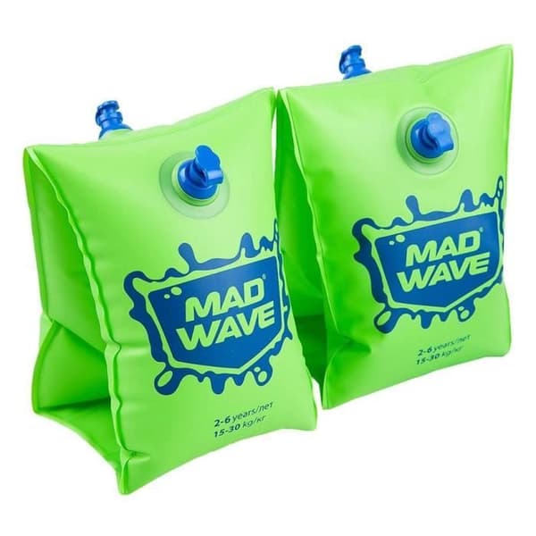 Mad Wave simarmband för barn - grön - 12 år