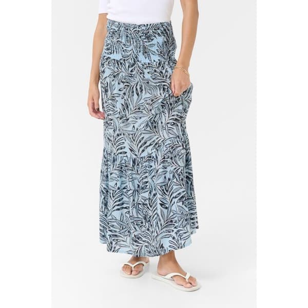 Kvinna KAFFE Maxi Smock Kjol