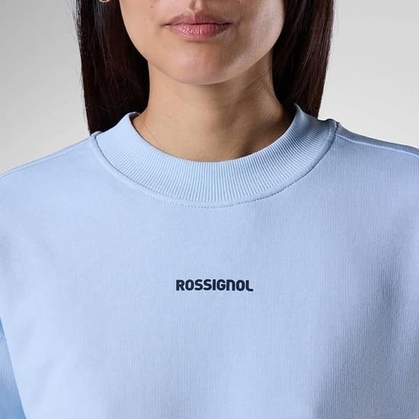 Sweatshirt dam Rossignol Ras du Cou Logotyp
