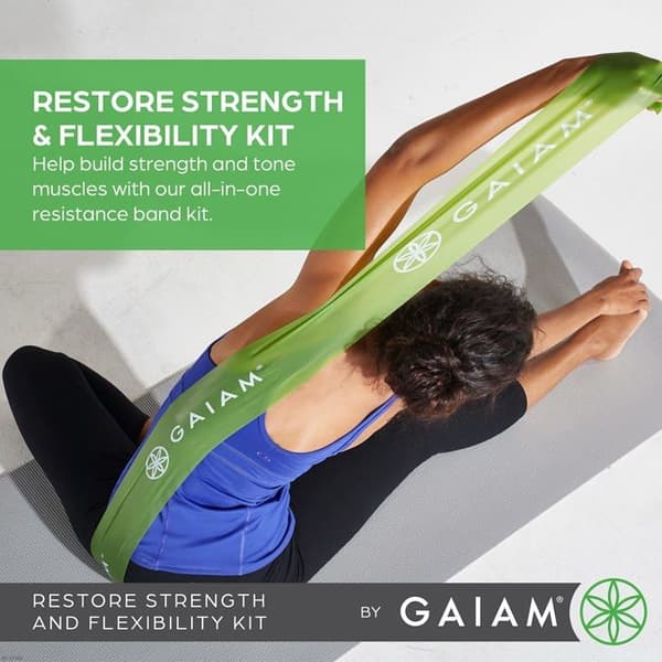 Gaiam - 59180 - Restore Strength and Flexibility Kit