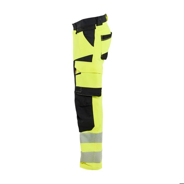Blaklader Stretch 4D högsynlighet byxor - fluorescerande gul/svart