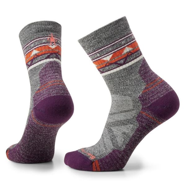 Smartwool Ljus Dämpning Zig Zag Valley Mid Crew Strumpor Dam