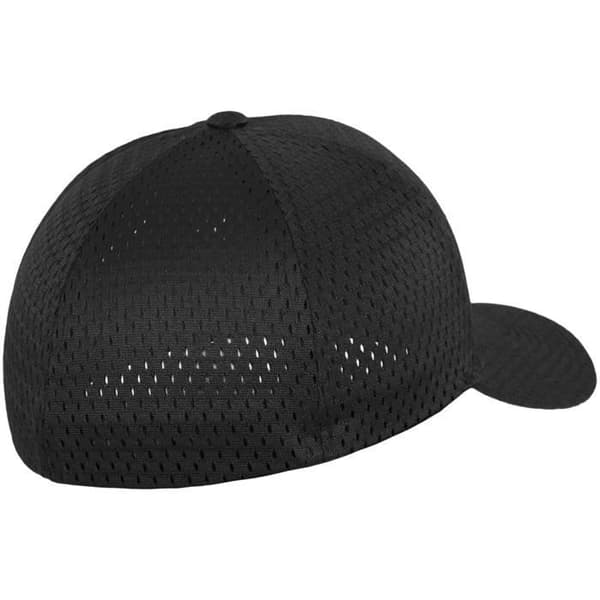 Stretchbar keps - Flexfit - Atletisk Mesh - Svart - 97% Polyester - Blandat