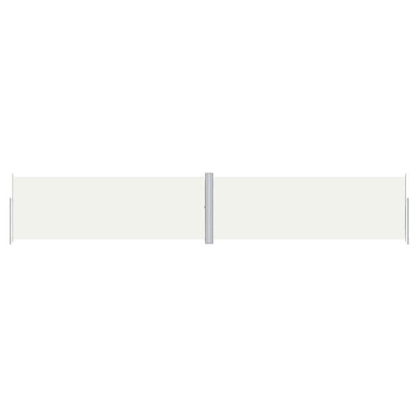 vidaXL infällbar sidomarkiscreme 180x1000 cm 318037