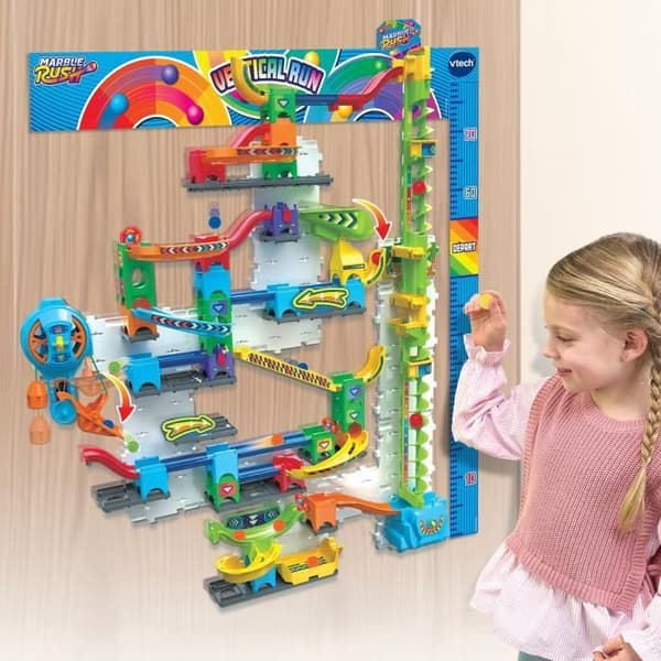 VTECH - MARBLE RUSH - ULTIMATE VERTICAL RUN V100E - Flerfärgad