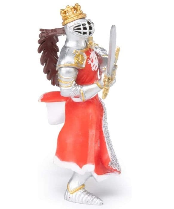 Figurine Kung med drake och svärd