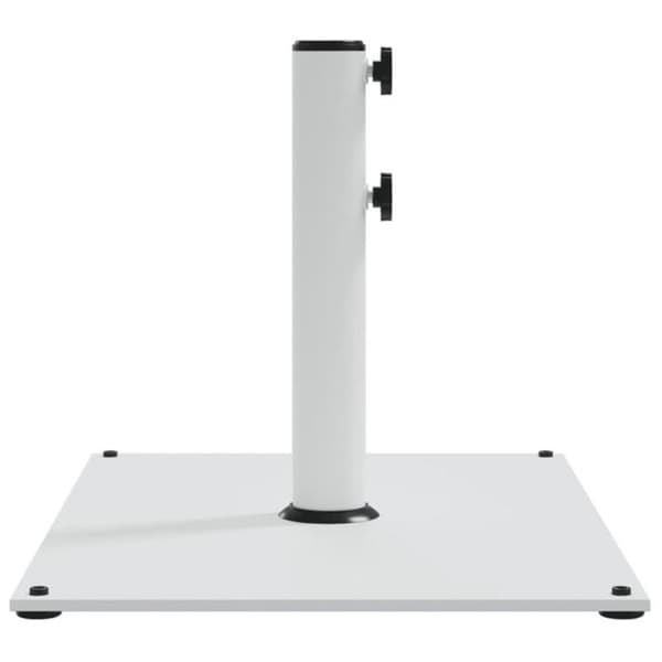 Parasollfot för stångar Ø32 38 48 mm 15 kg rektangulär