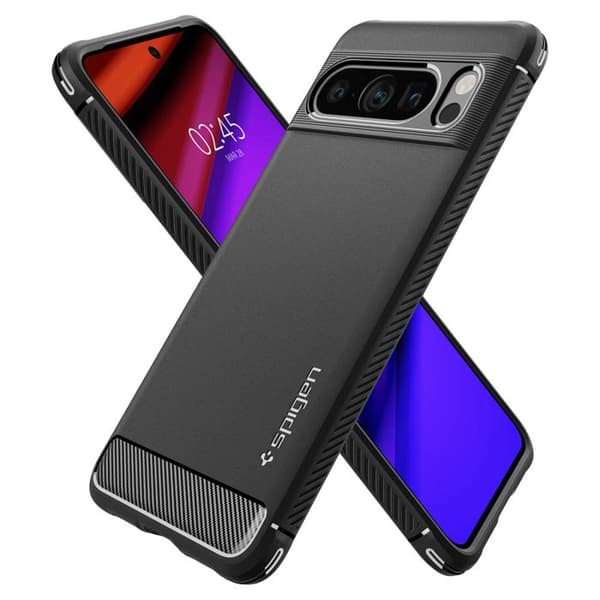 Skyddsfodral för Google Pixel 8 Pro - Spigen Rugged Armor - Svart