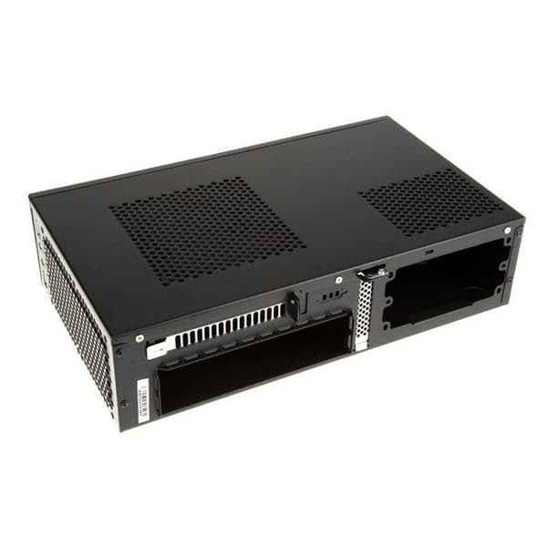 SilverStone SST-ML05B - Milo Silent HTPC Mini-ITX Slim datorfodral, svart