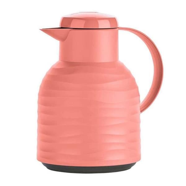 Isolerad kanna Emsa Samba Wave 1 L - Korall/Vit