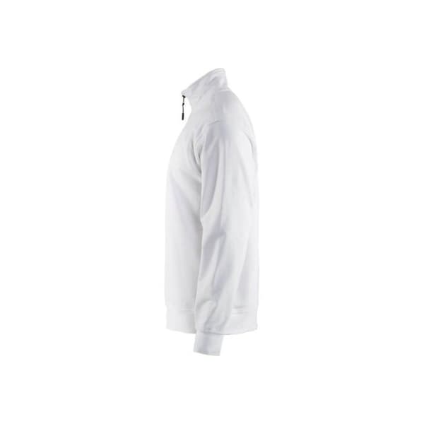 Sweatshirt trucker Blaklader 100% bomull - Vit