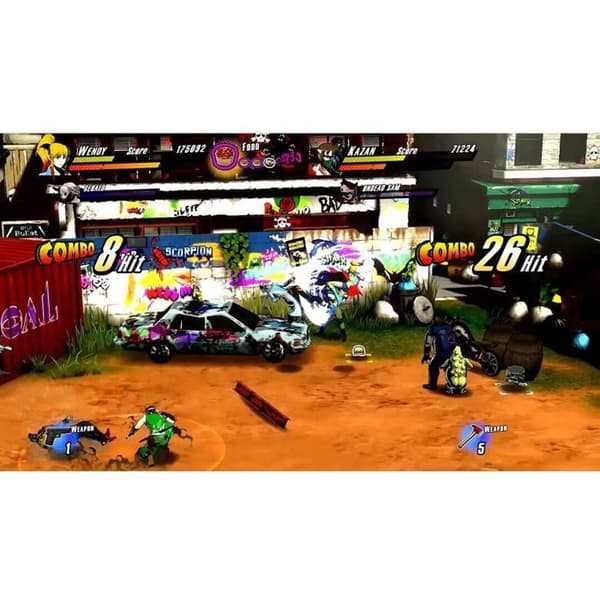 Rushing Beat X: Återkomsten av Brawl Brothers - PS5-spel