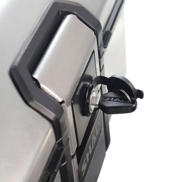Shad TR55 Terra motorcykel toppväska - silver - TU