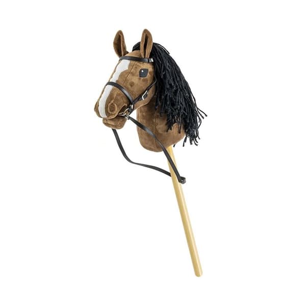 Hobby Horse Hästpinne Plus Mörkbrun