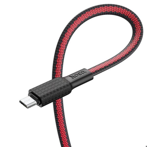 Data kabel - HOCO - Jaeger (X69) - USB-A till Micro-USB - 1,0 m - 2,4A/12W