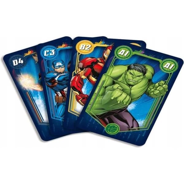 Avengers kortspel - Shuffle - 4 i 1
